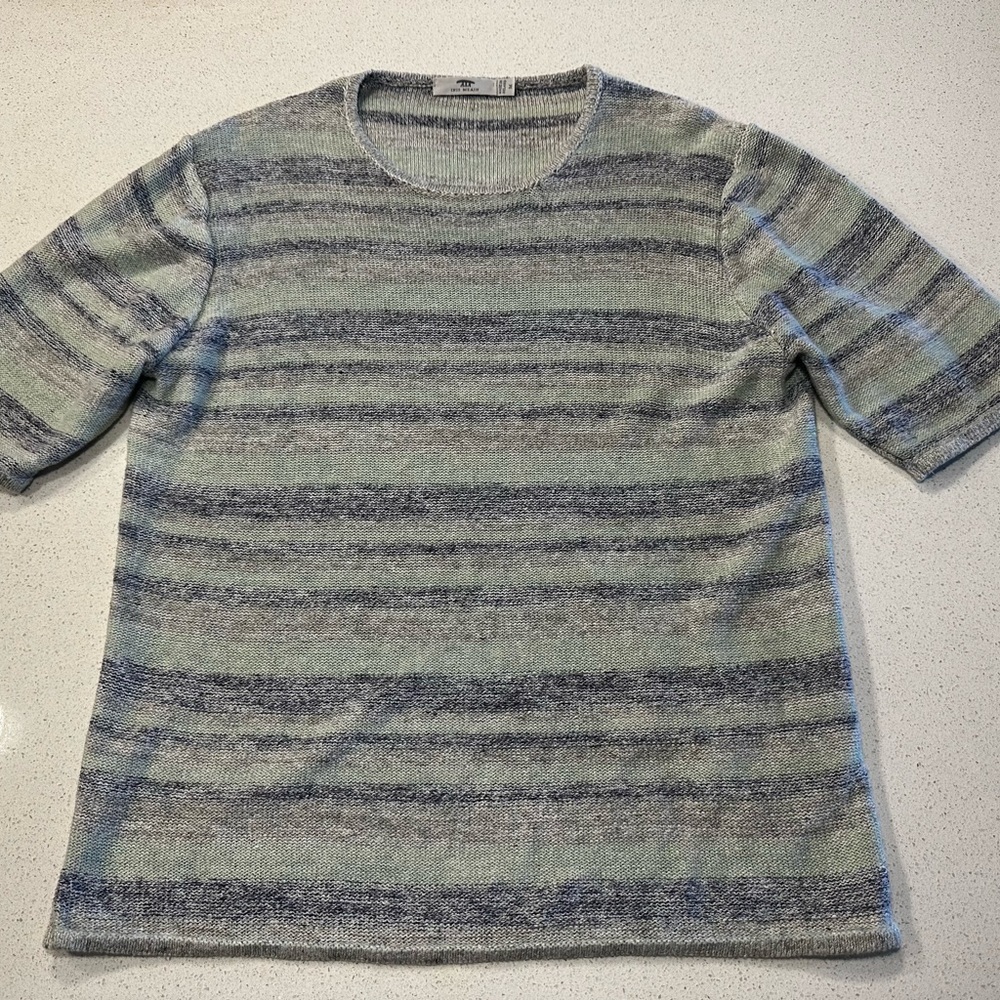 Inis Meain Striped Linen Shirt